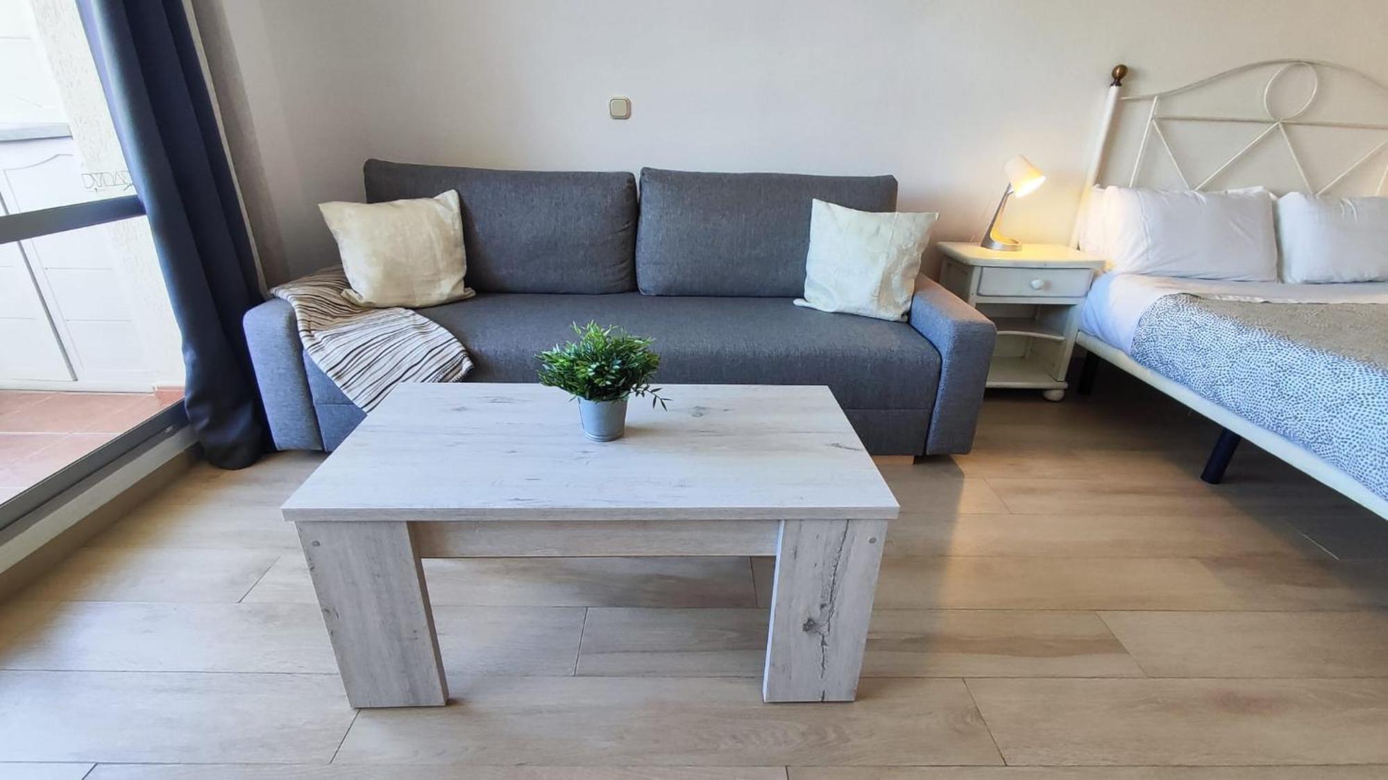 Benal beach suite II, estudio con parque acuático y vistas al mar. Benalmádena Exterior foto